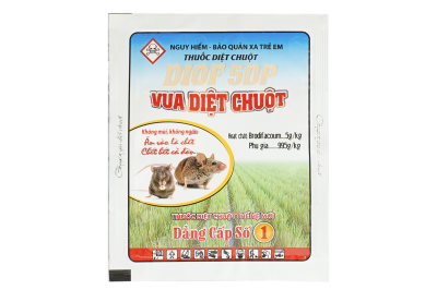 DIOF 5DP - HIỆU VUA DIỆT CHUỘT gói 5gr